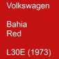 Preview: Volkswagen, Bahia Red, L30E (1973).